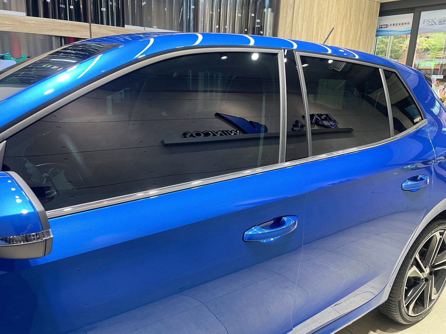 2023 Skoda Fabia 全車施工FSK冰鑽F系列隔熱紙