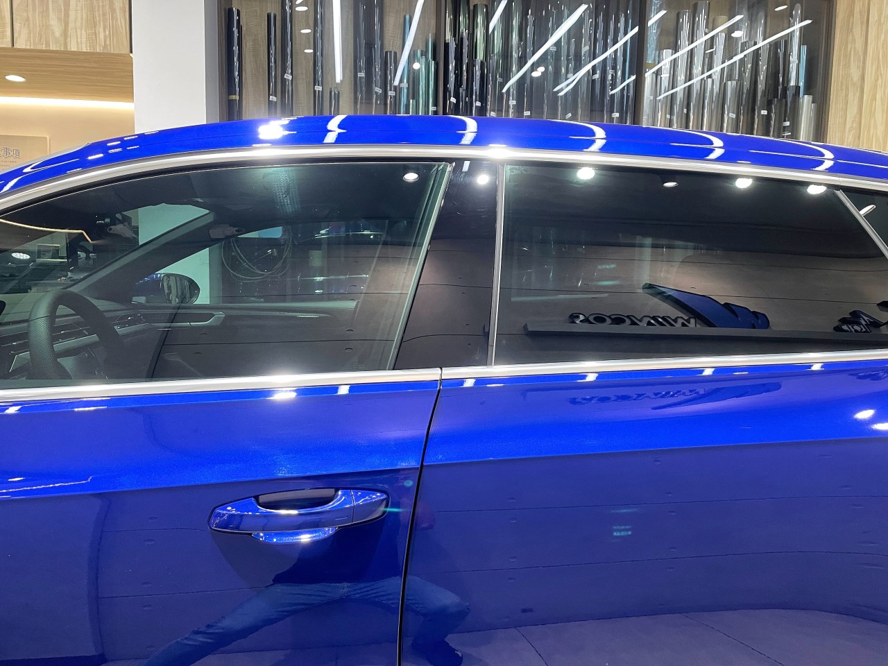 前擋FSK冰鑽KT38搭配車身FSK冰鑽KT38.18 - 2023 Volkswagen Arteon Shooting Brake - 新北震宣汽車隔熱紙
