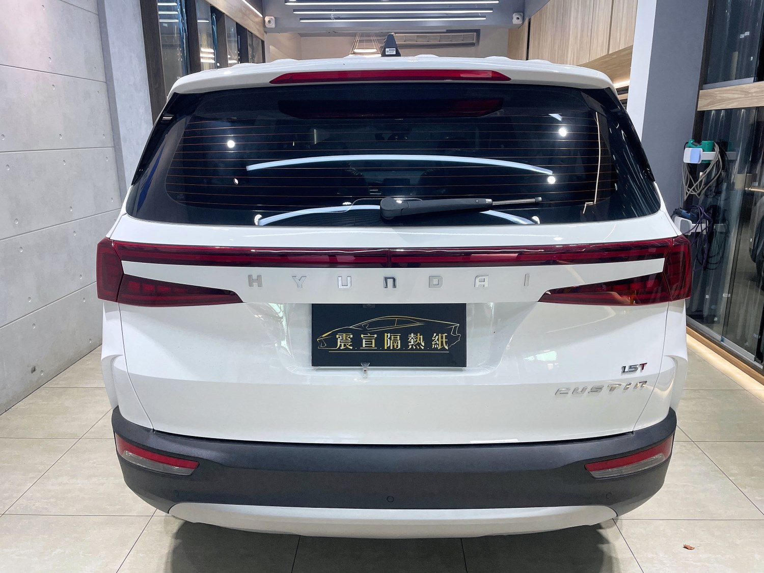 2023 Hyundai Custin全車施工FSK冰鑽F系列隔熱紙