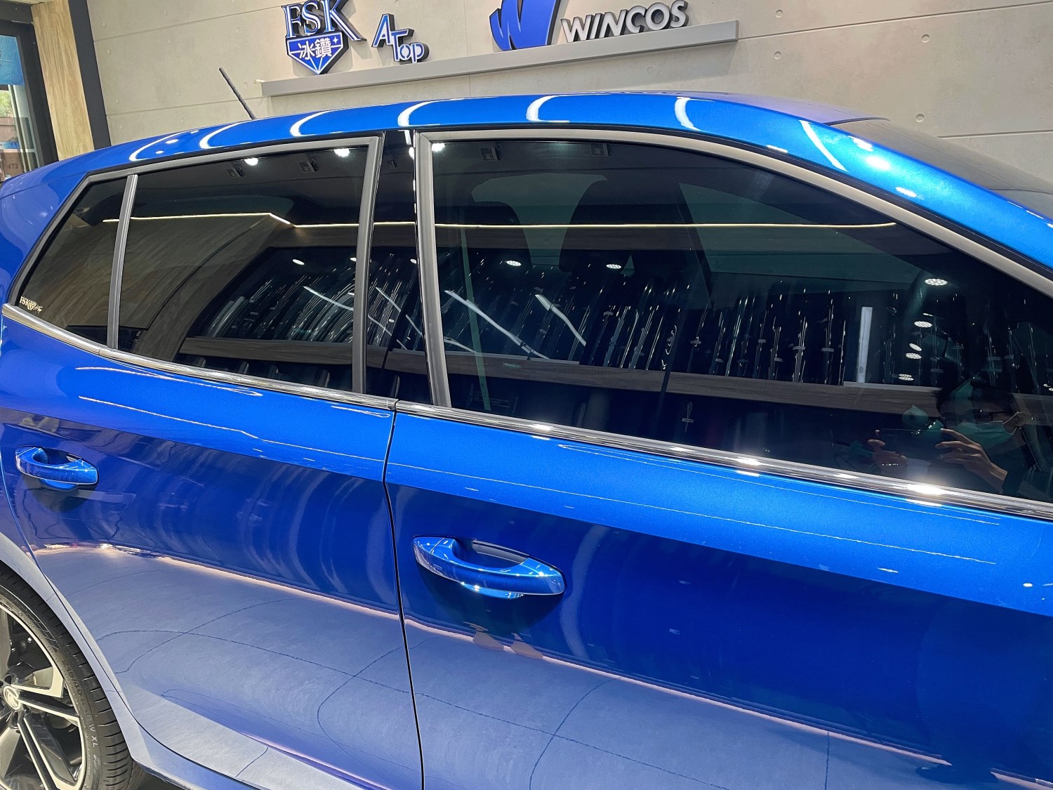2023 Skoda Fabia 全車施工FSK冰鑽F系列隔熱紙