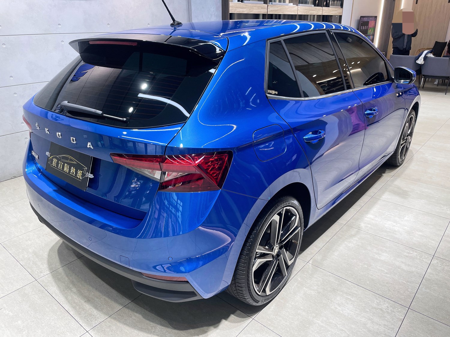 2023 Skoda Fabia 全車施工FSK冰鑽F系列隔熱紙