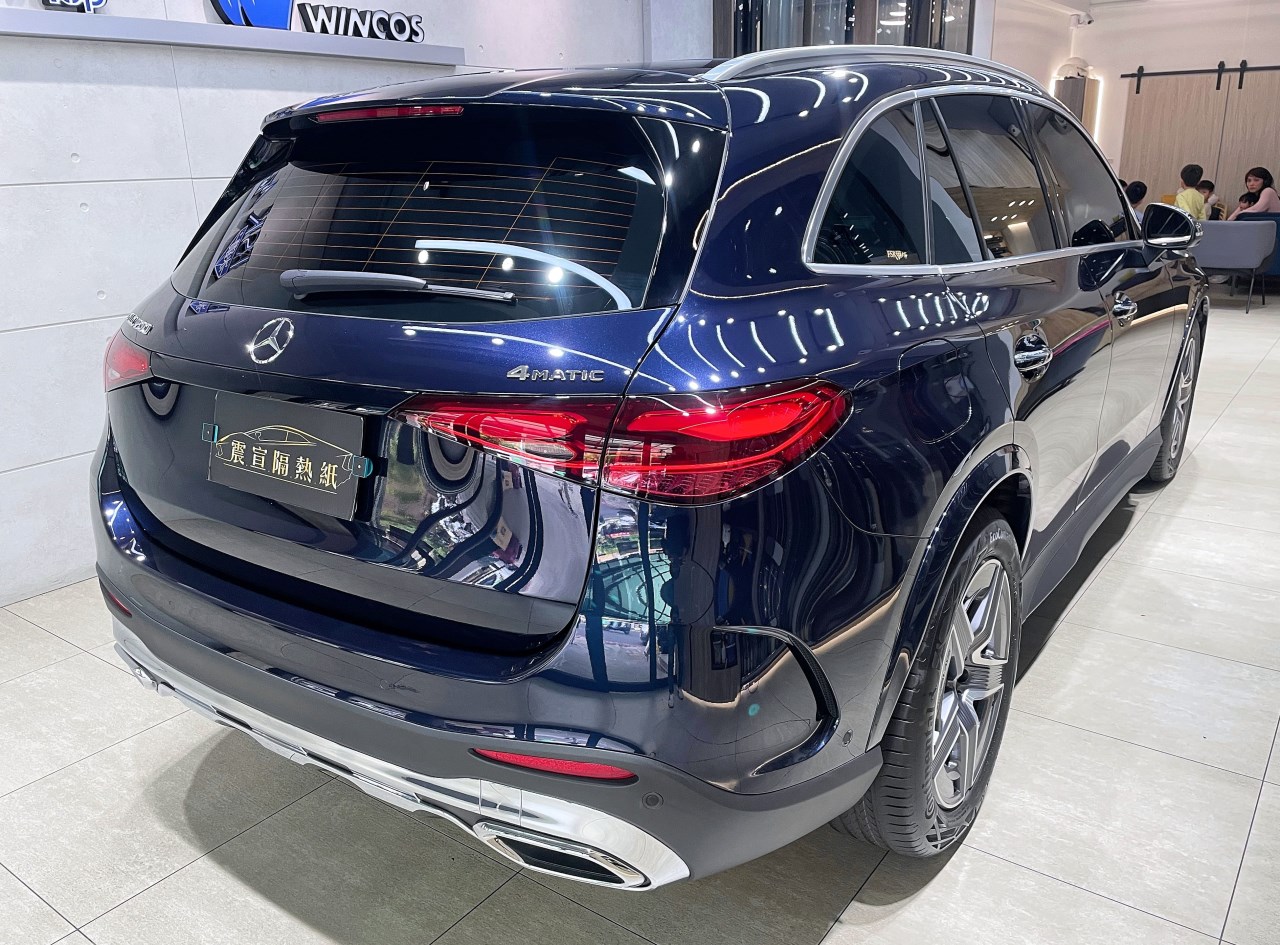 2024 Mercedes-Benz GLC-Class - 前擋FSK冰鑽AT35搭配車身FSK冰鑽F20.FX7 - 新北震宣汽車隔熱紙