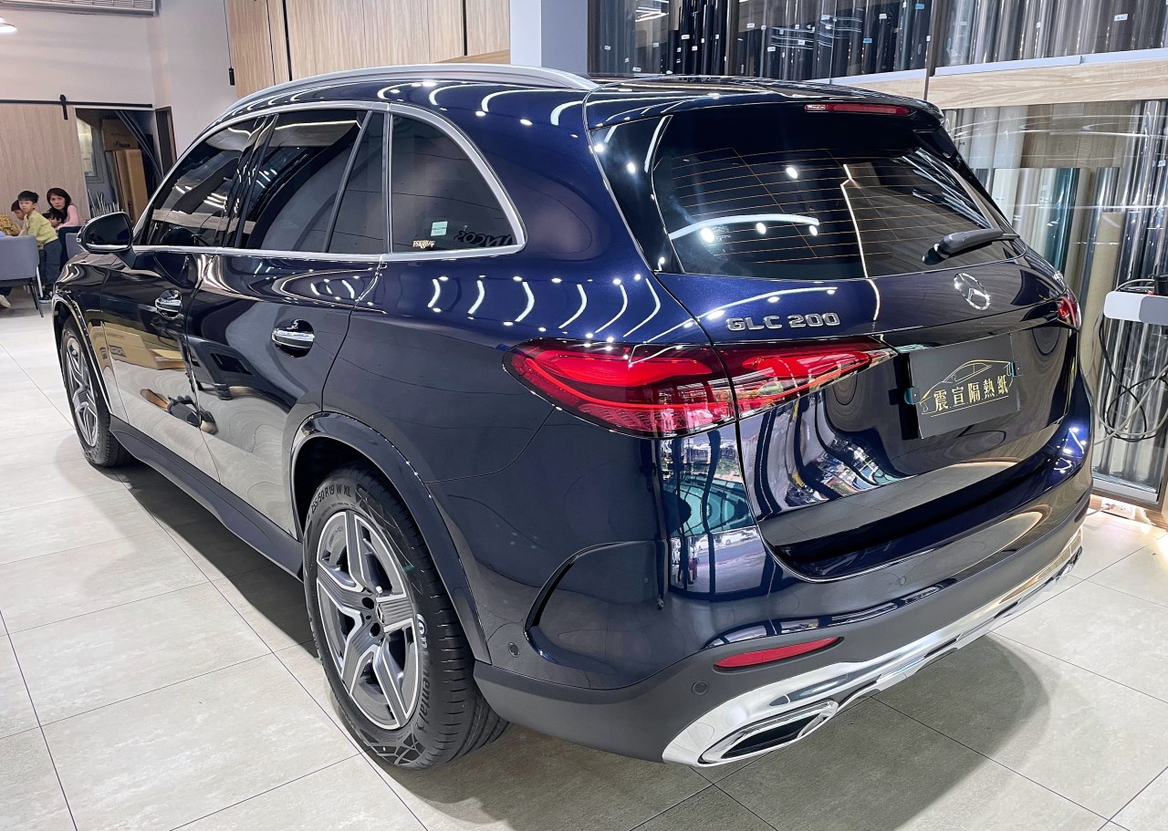 2024 Mercedes-Benz GLC-Class - 前擋FSK冰鑽AT35搭配車身FSK冰鑽F20.FX7 - 新北震宣汽車隔熱紙