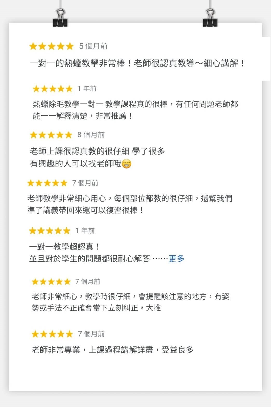 google 除毛高評價 推薦用哲男性熱蠟除毛教學