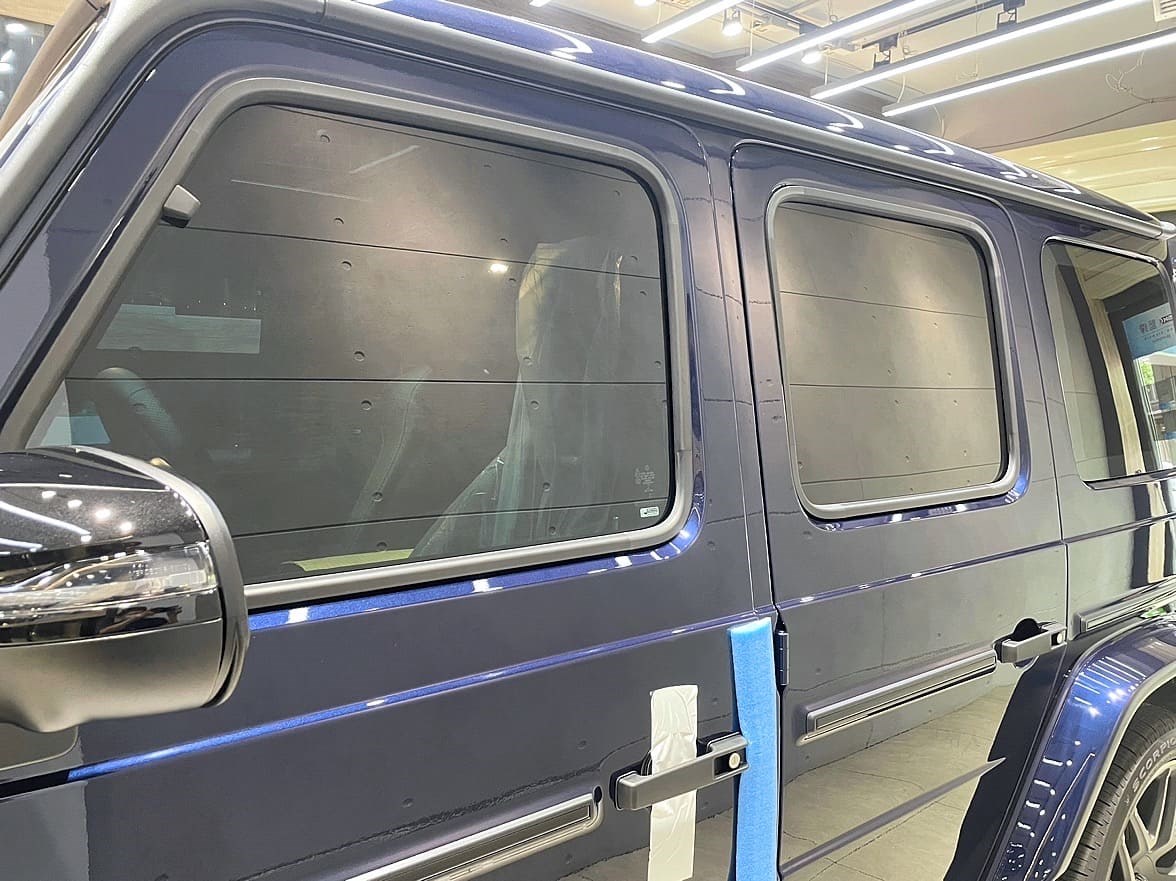 前擋FSK冰鑽AT35搭配車身FSK冰鑽AT15 - 2022 Mercedes-AMG G63 - 新北震宣汽車隔熱紙