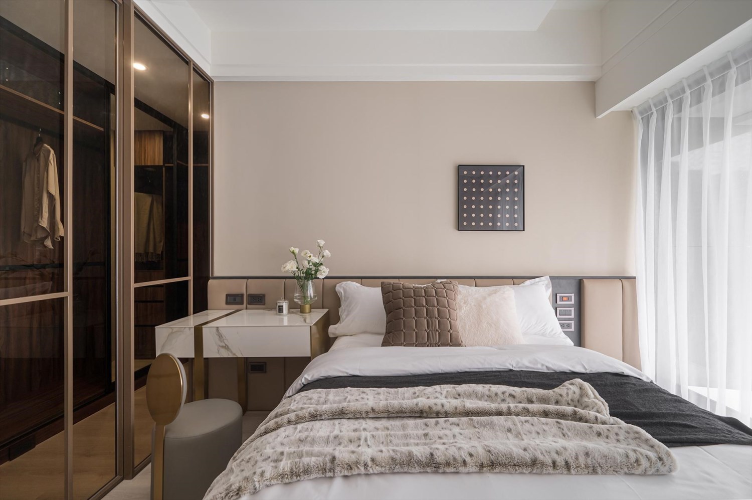 臥室軟裝設計技巧「家具佈局」