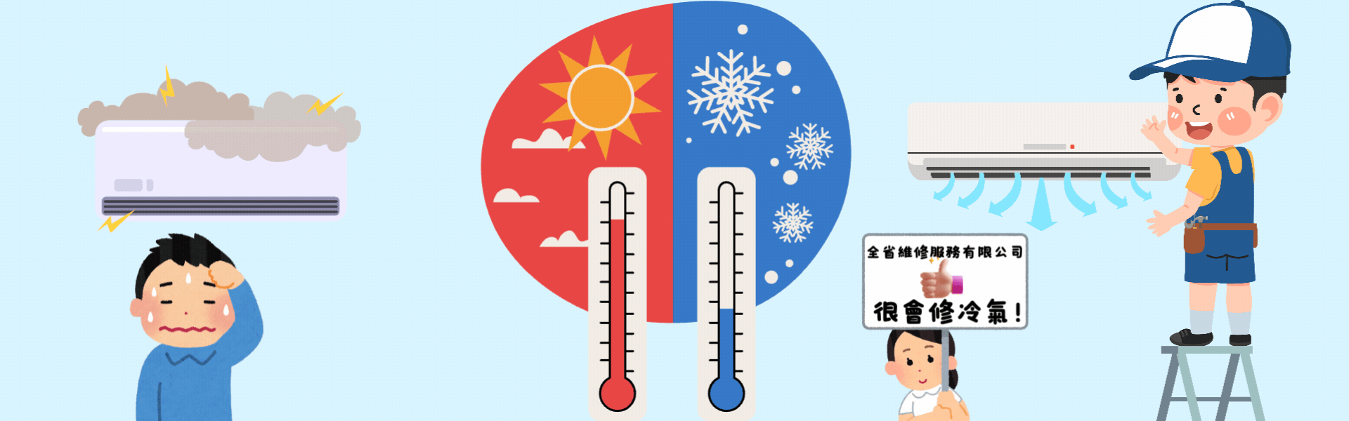 冷氣怎麼吹最省電,冷氣開多久最省電,變頻冷氣不用關,專家告訴你冷氣怎麼吹最省電,日立冷氣維修