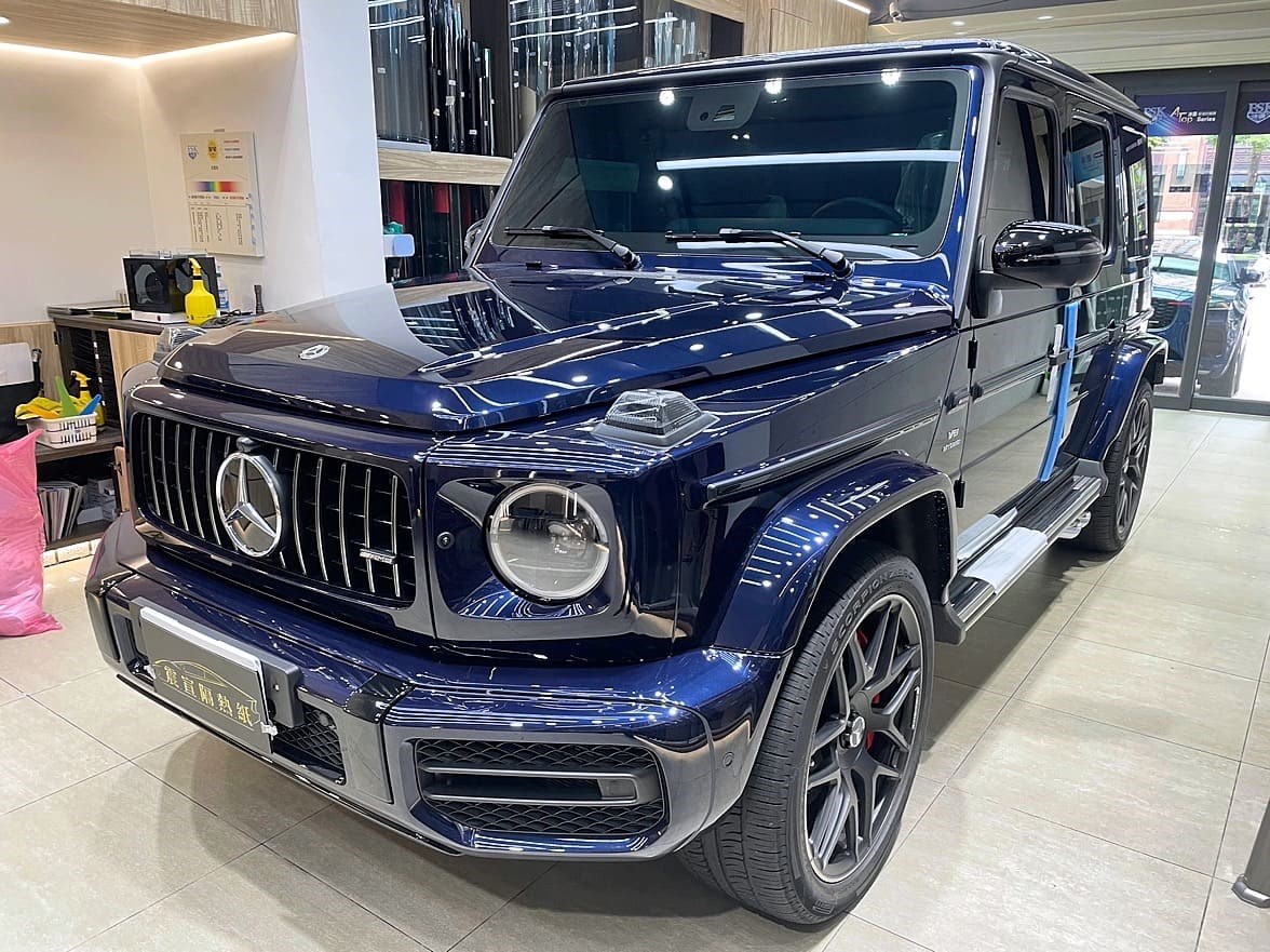 前擋FSK冰鑽AT35搭配車身FSK冰鑽AT15 - 2022 Mercedes-AMG G63 - 新北震宣汽車隔熱紙