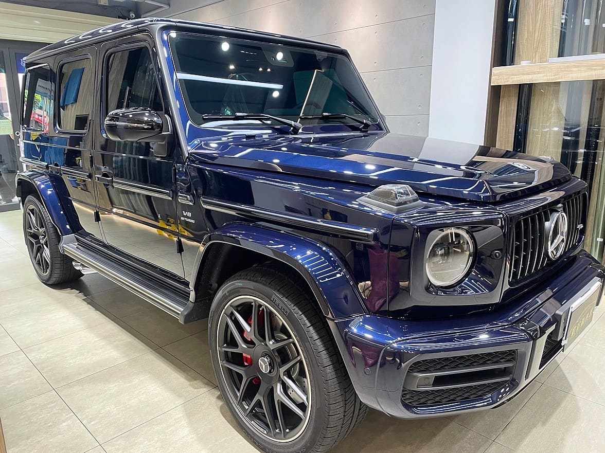 前擋FSK冰鑽AT35搭配車身FSK冰鑽AT15 - 2022 Mercedes-AMG G63 - 新北震宣汽車隔熱紙