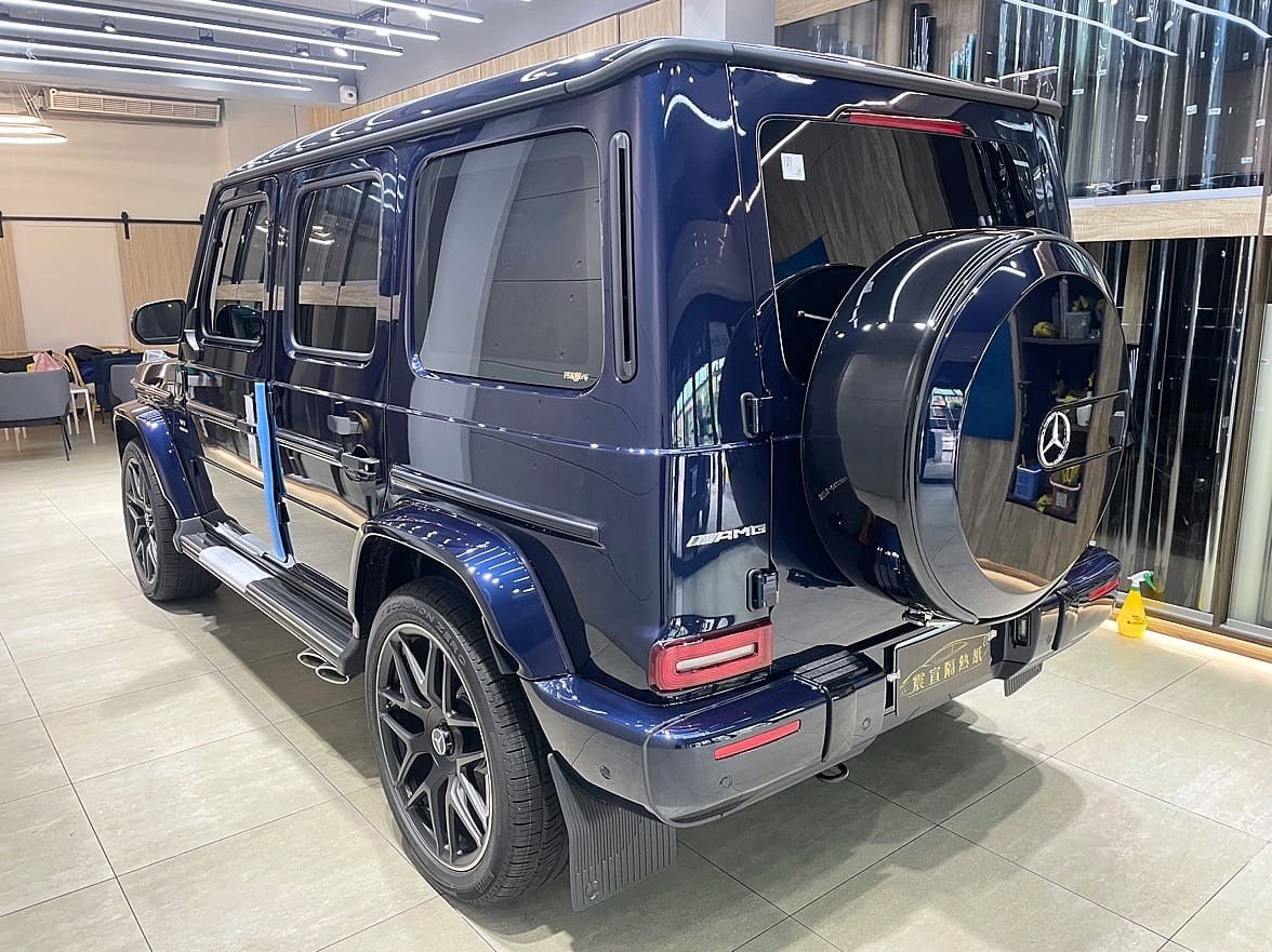 前擋FSK冰鑽AT35搭配車身FSK冰鑽AT15 - 2022 Mercedes-AMG G63 - 新北震宣汽車隔熱紙