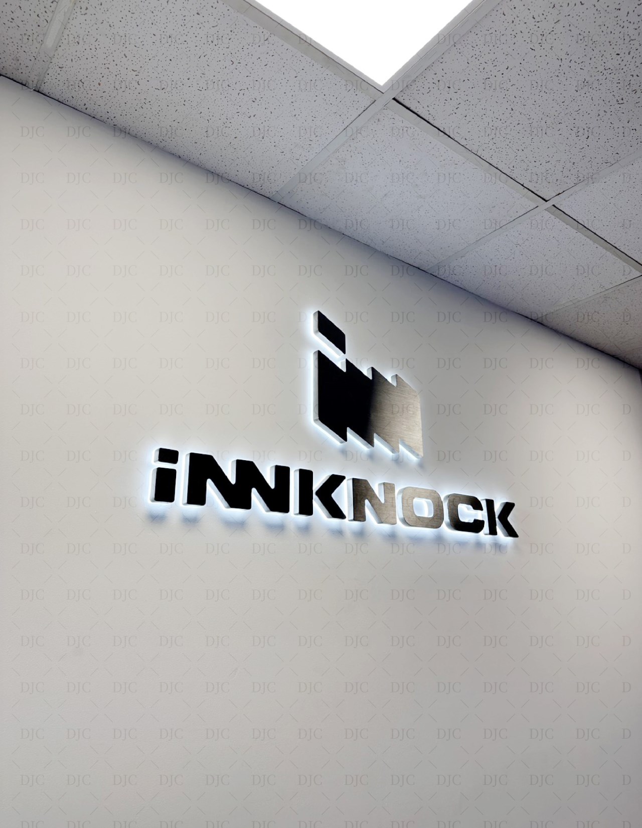 立體發光字,金屬背光字,形象牆發光字