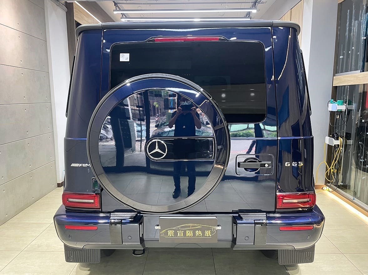 前擋FSK冰鑽AT35搭配車身FSK冰鑽AT15 - 2022 Mercedes-AMG G63 - 新北震宣汽車隔熱紙